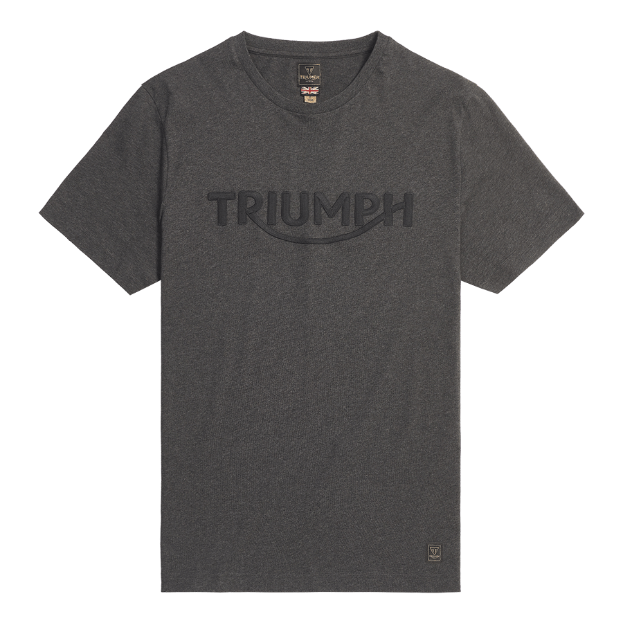 BAMBURGH T-SHIRT BLACK MARL XL image 3