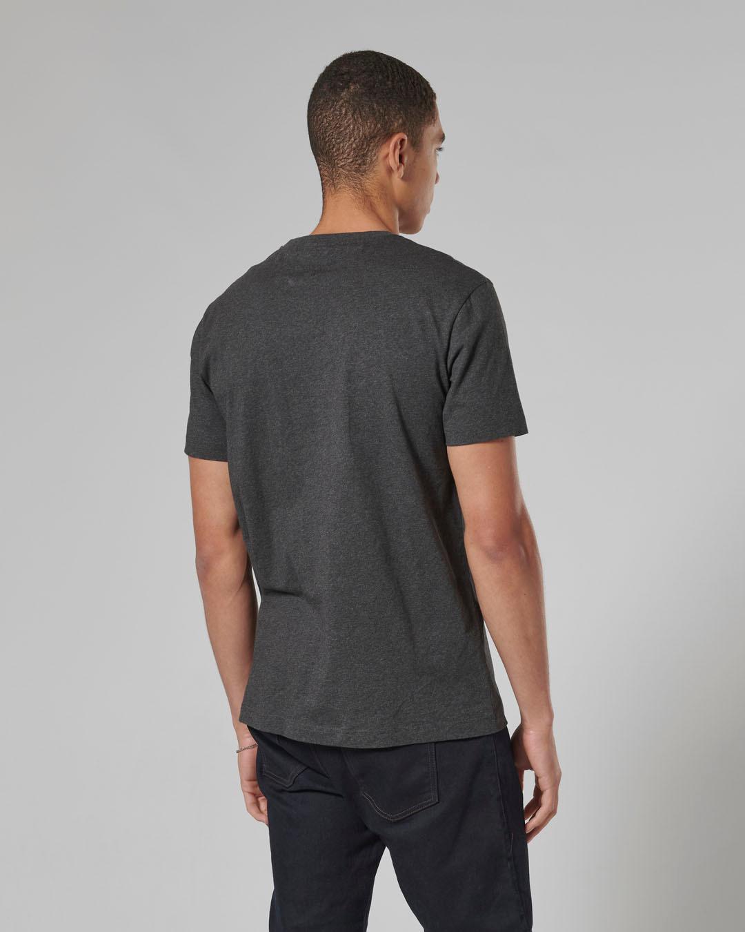 BAMBURGH T-SHIRT BLACK MARL XS image 6