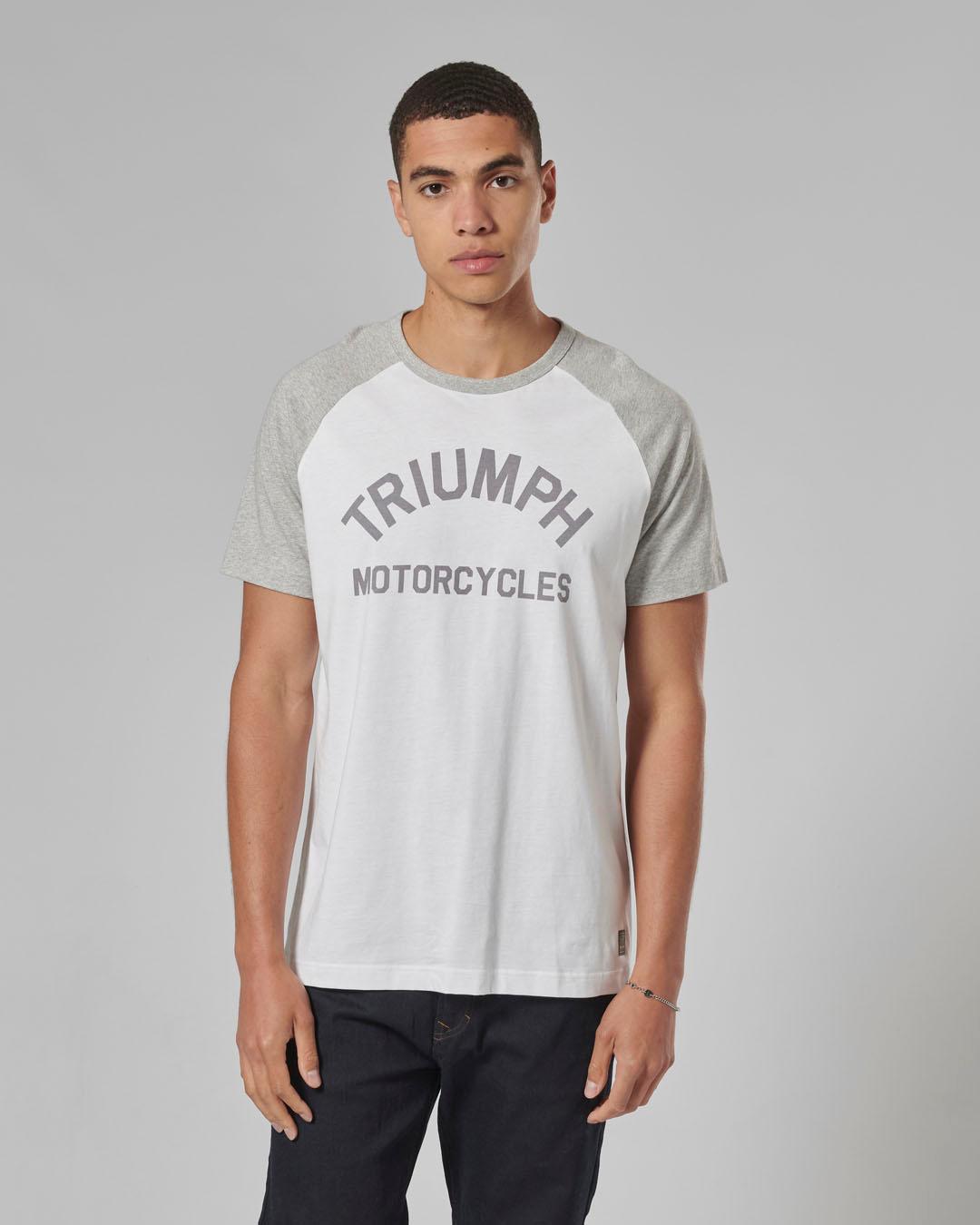 SALTERN T-SHIRT WHITE / GREY MARL L image 4