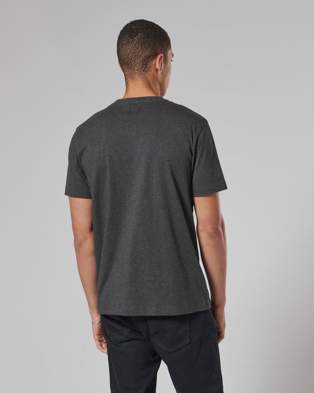 HELSTON T-SHIRT BLACK MARL S image 4