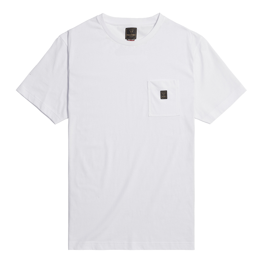 BONNEVILLE T120 T-SHIRT WHITE S image 1