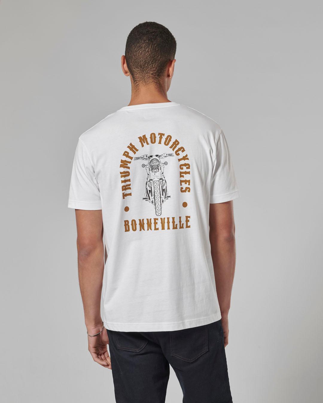 BONNEVILLE T120 T-SHIRT WHITE XL image 6