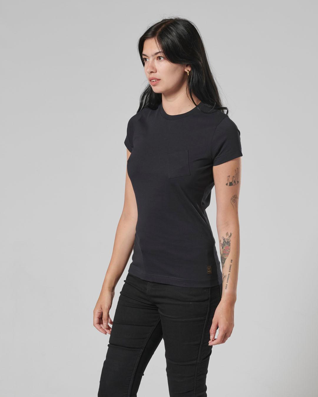 LADIES BONNEVILLE T120 T-SHIRT BLACK XXL image 9