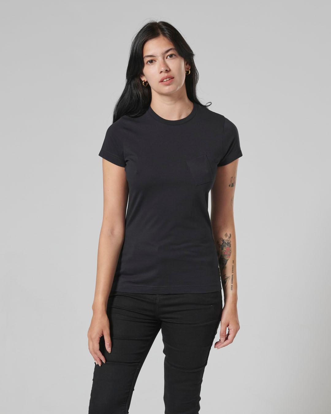 LADIES BONNEVILLE T120 T-SHIRT BLACK XXS image 6