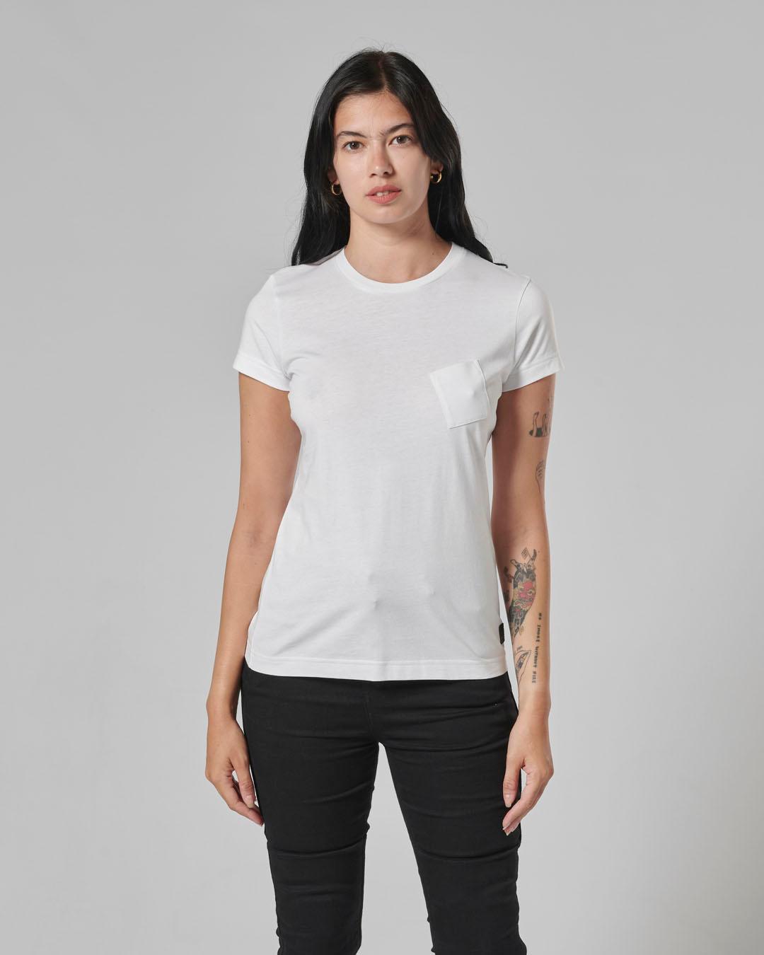 LADIES BONNEVILLE T120 T-SHIRT WHITE S image 7