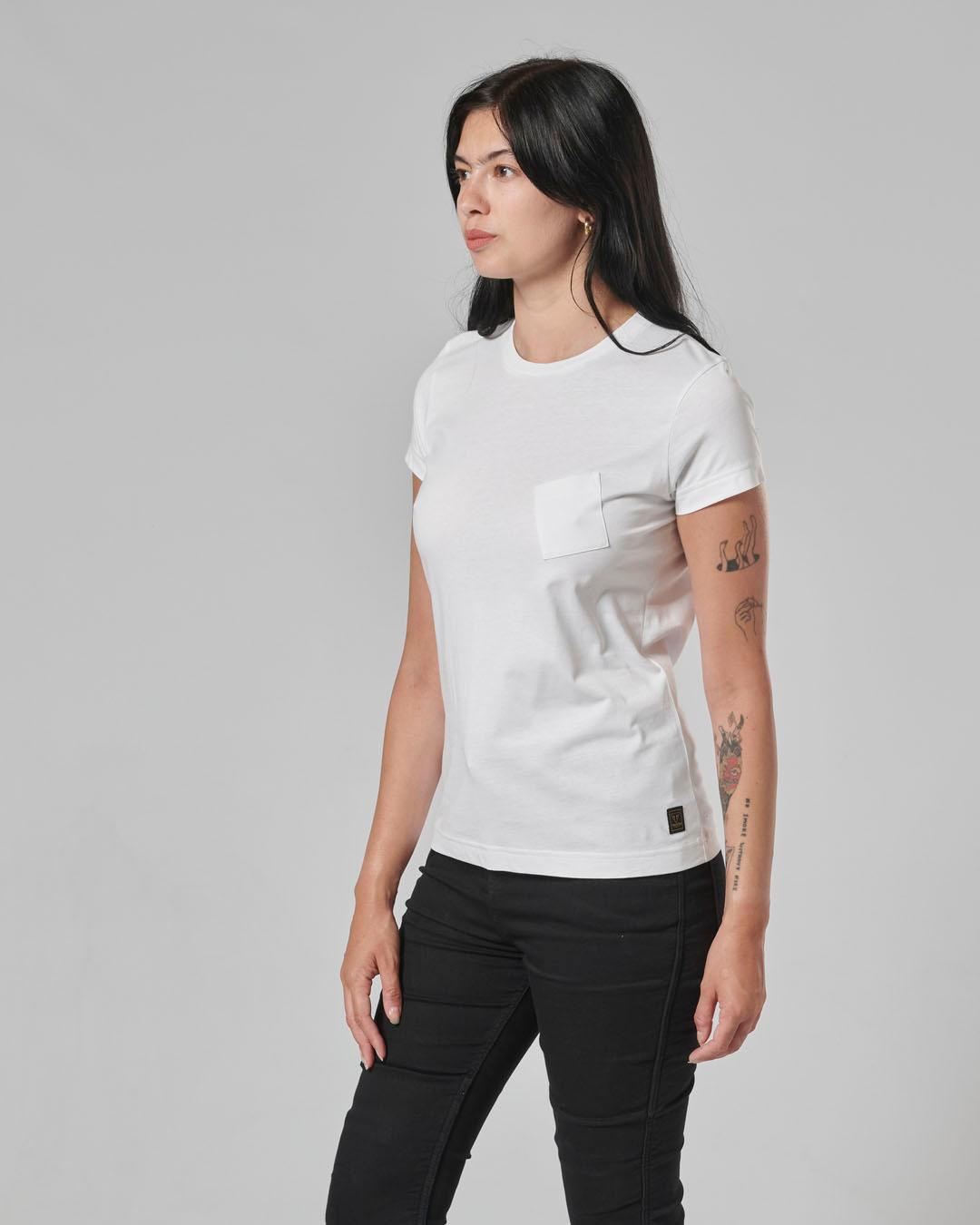 LADIES BONNEVILLE T120 T-SHIRT WHITE XS image 9