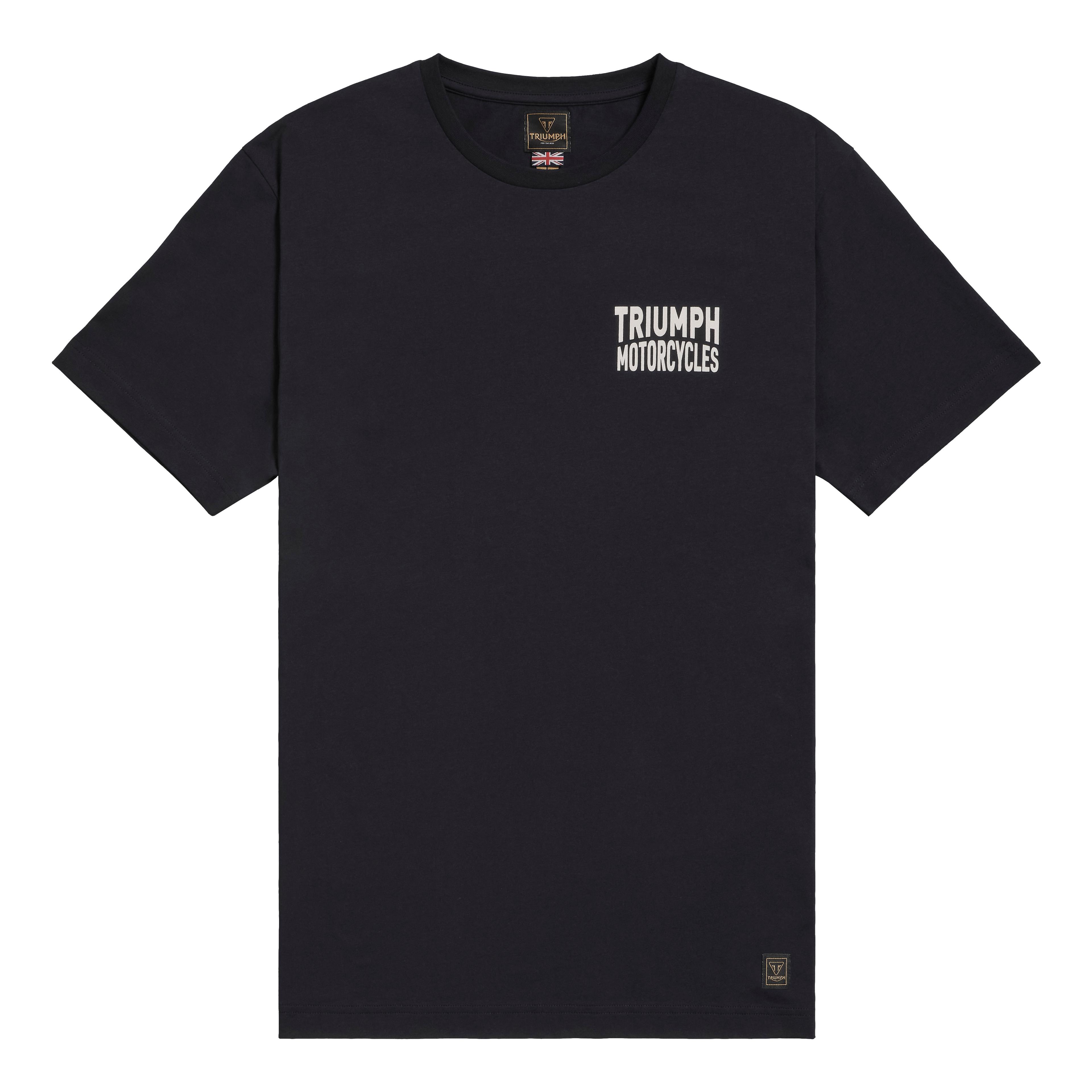 PISTON RICH T-SHIRT BLACK / BONE XS image 3