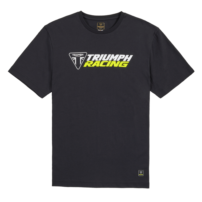 RACING TEE BLACK / YELLOW XXL image 10