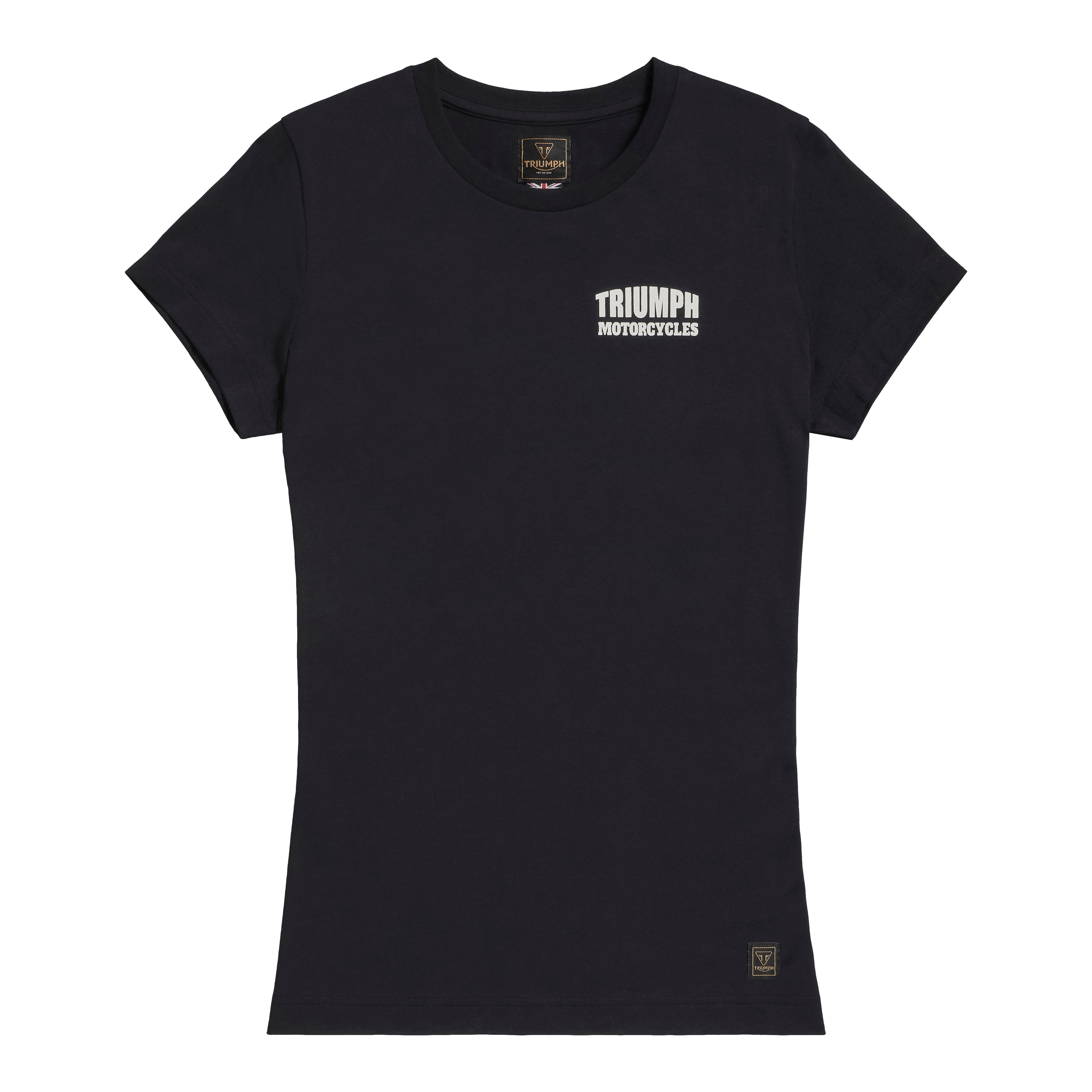 LADIES PIT STOP T-SHIRT BLACK XXS image 5