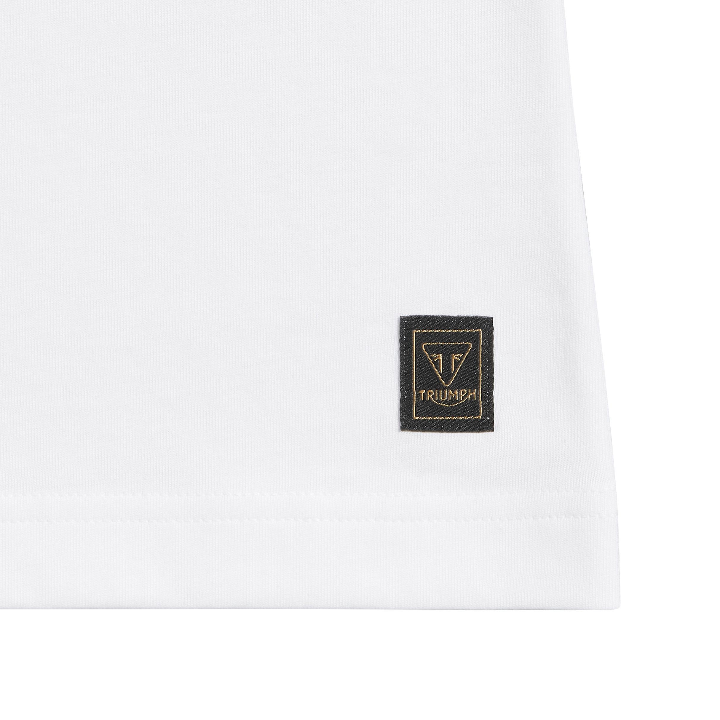 LADIES PIT STOP T-SHIRT WHITE L image 2