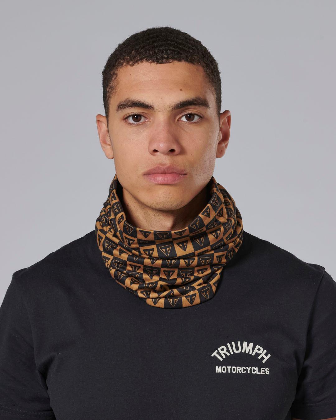 PRIX NECK TUBE GOLD / BLACK image 3