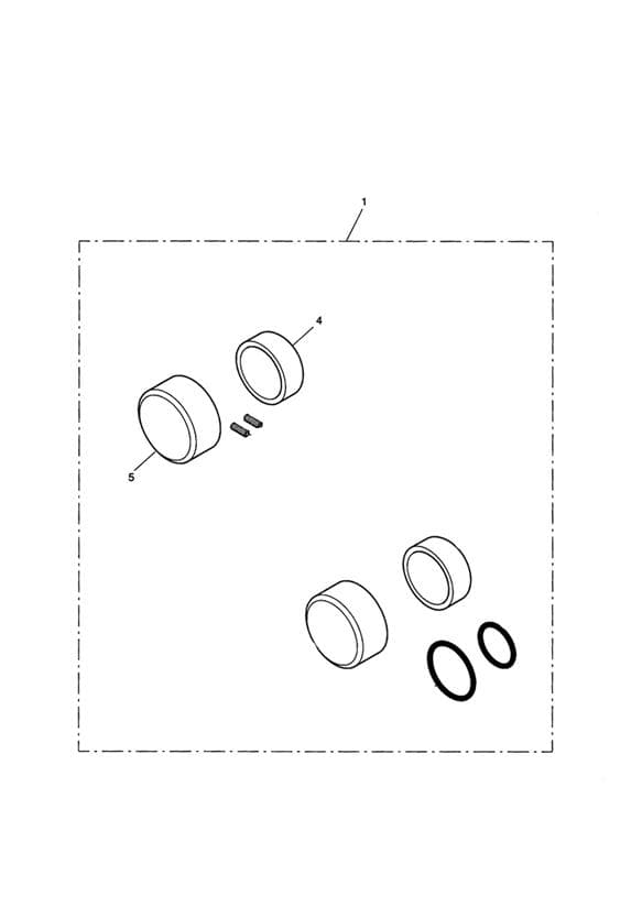Axle Cover Kit, BNVL Classic