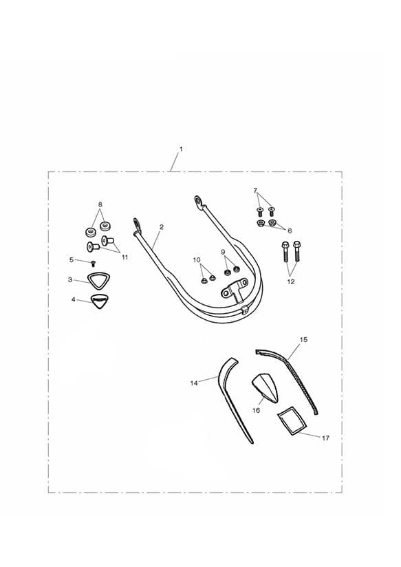 Front Fender Rail Kit
