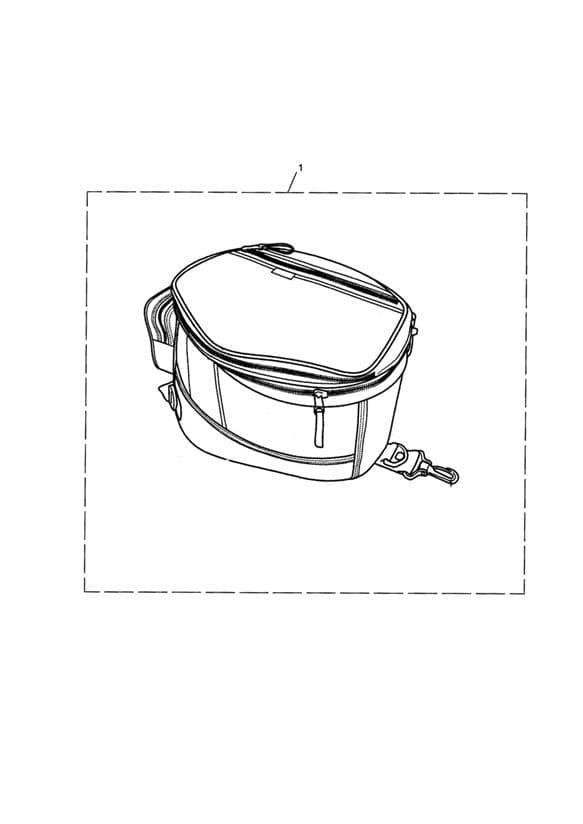 Magnetic Tank Bag - 10-16L