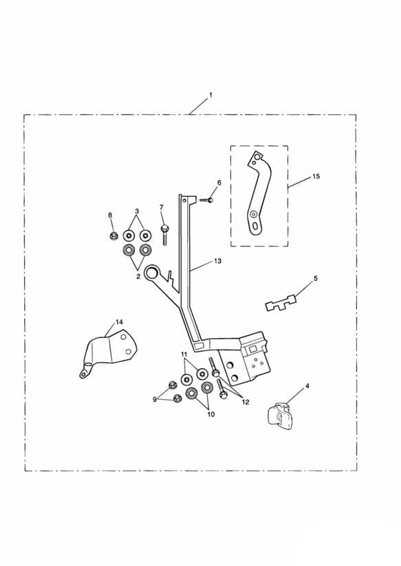 Pannier Rail, LH, Sub Assy