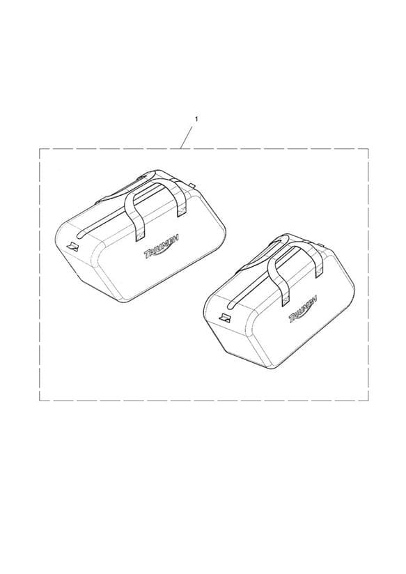 Inner Bag, Pannier, Pair