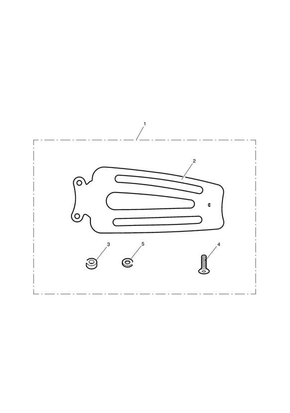 Single Seat Rack, Type 2, Black