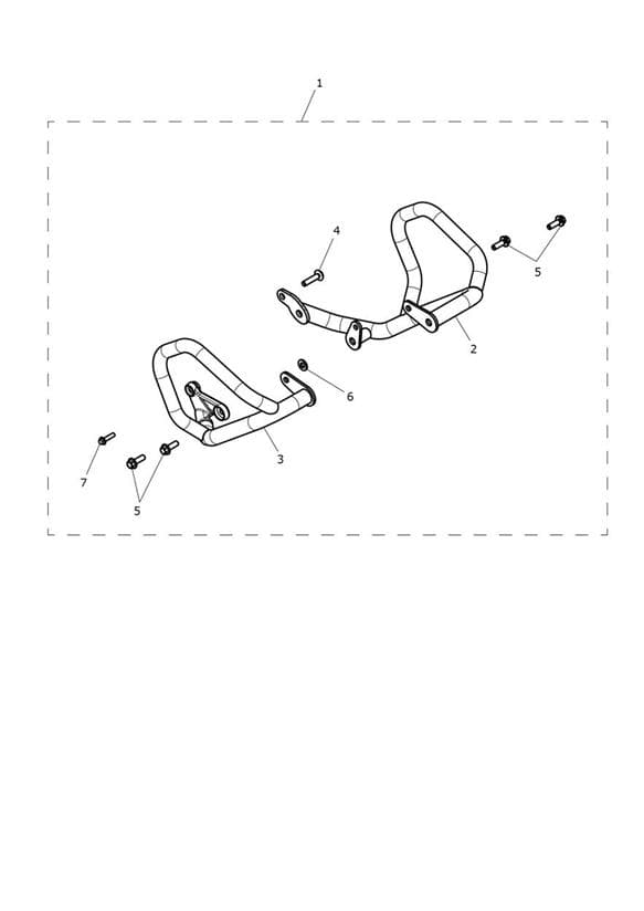 Protection Bar, Lower, Kit