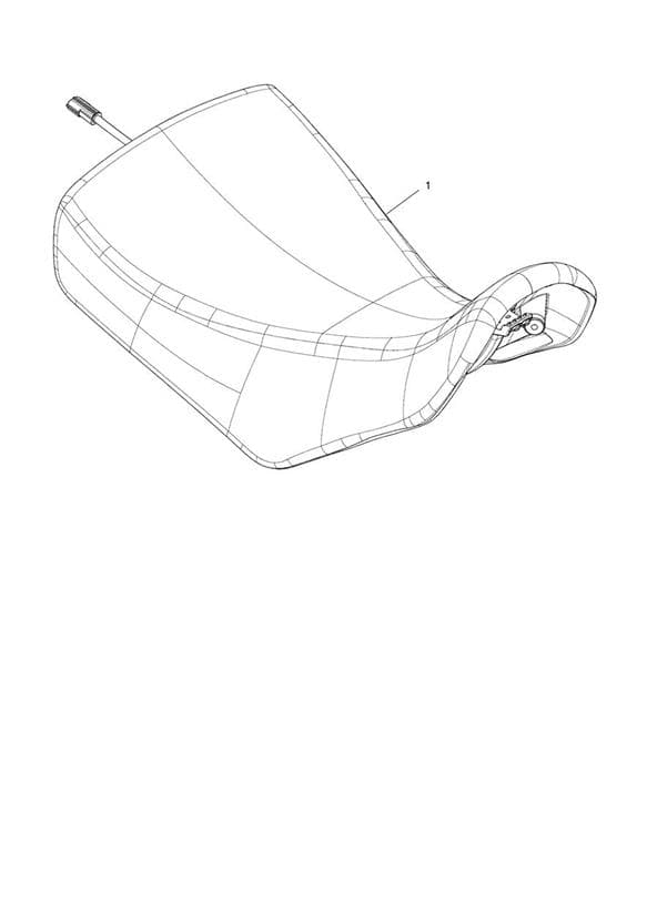 Seat, Rider, Heated - BA6870 >