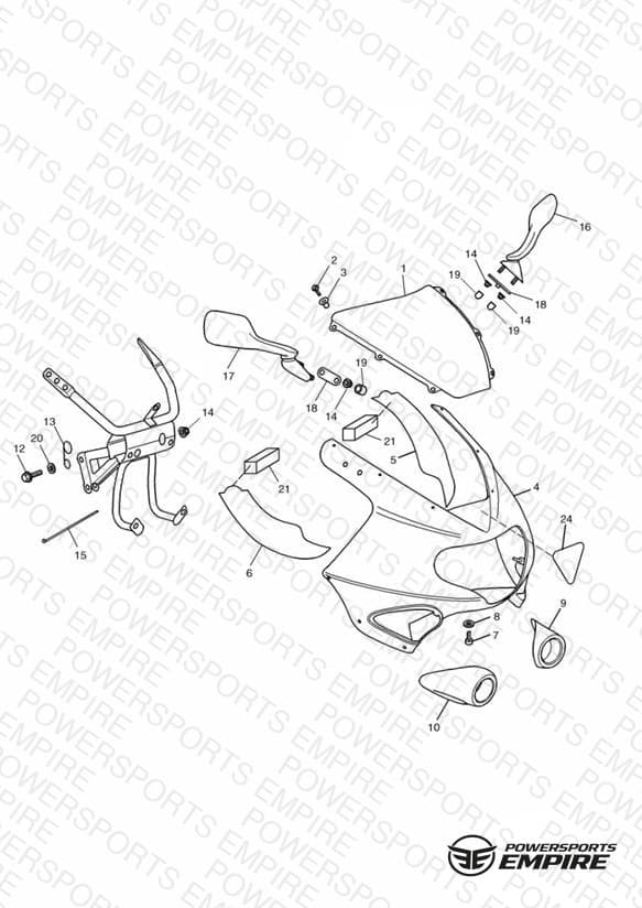 Bodywork - Cockpit and Mirrors