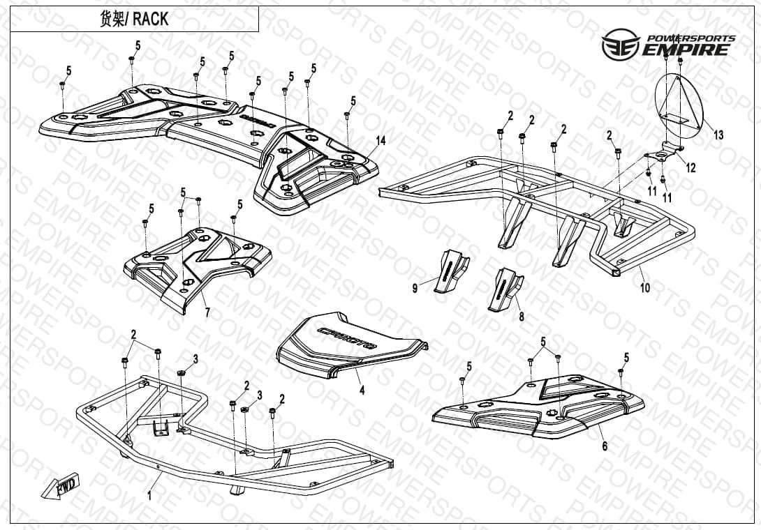 F14 — RACK