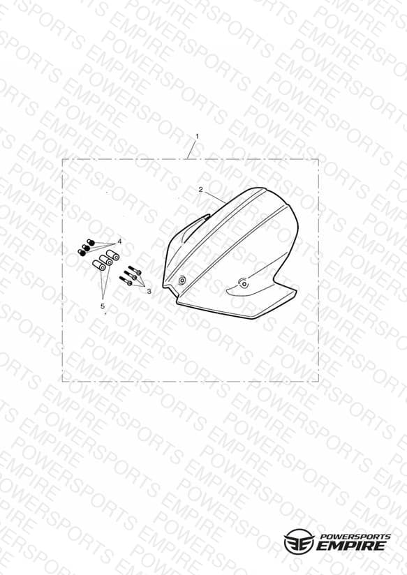 Flyscreen Visor Kit > 482181