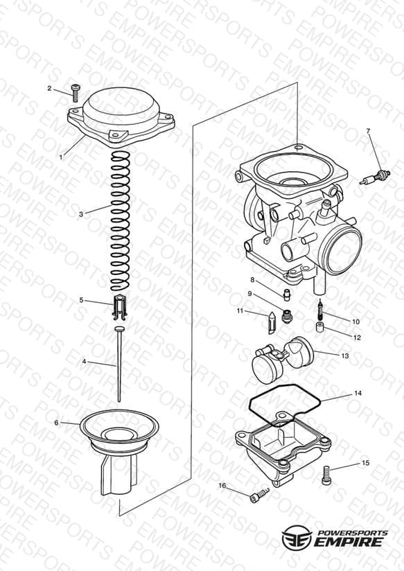 Carburettor Parts Carburettor assembly T1240670 62393 »