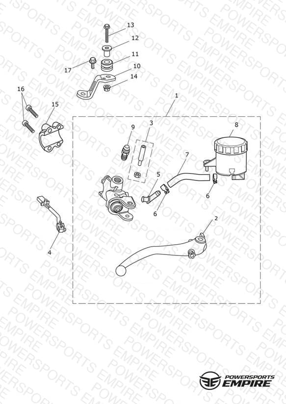Front Master Cylinder Assy