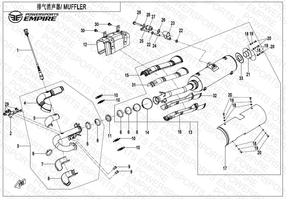 F02 — MUFFLER