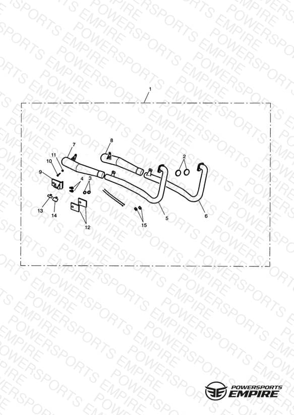 Exhaust System Assy, Arrow 2:2