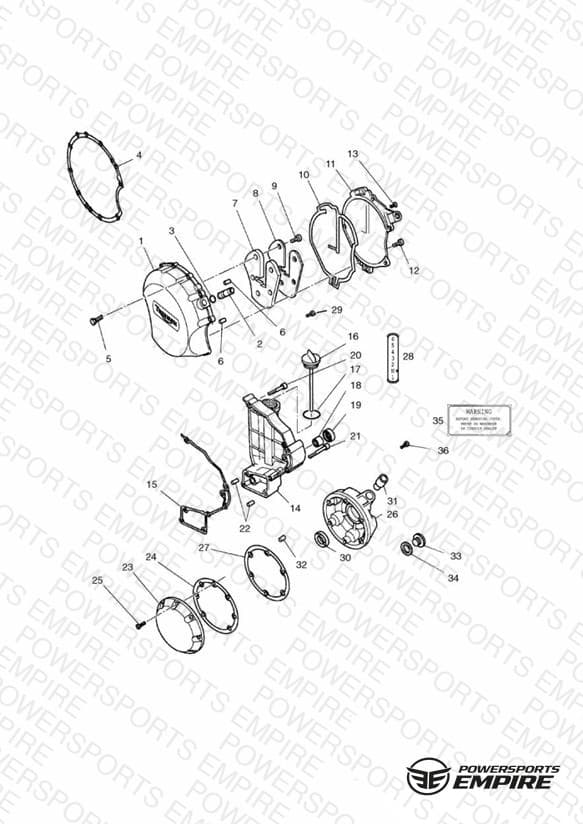 Engine Covers 4 Cylinder Silver » 4901