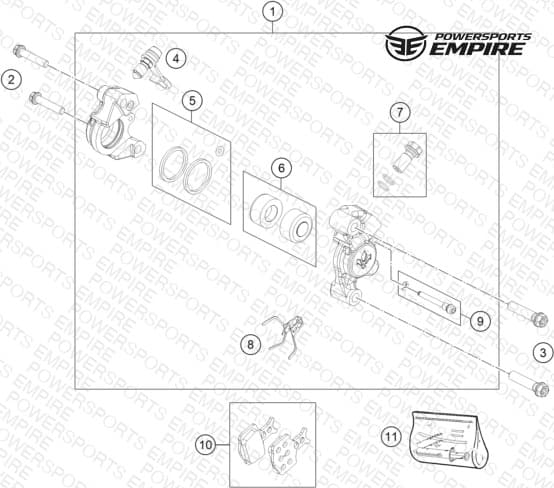 FRONT BRAKE CALIPER