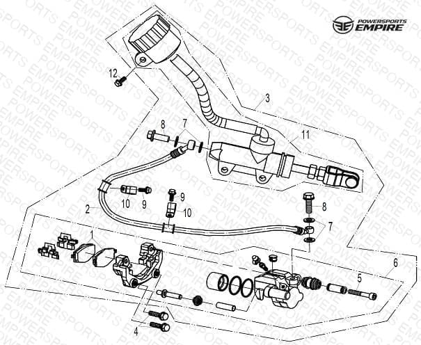 F26 — HYDRAULIC BRAKE(PEDAL BRAKE)