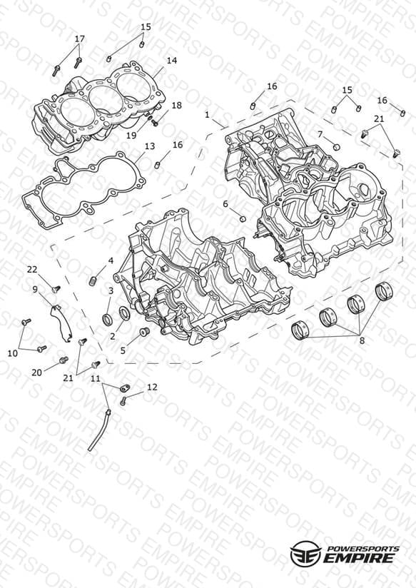 Crankcase & Fittings