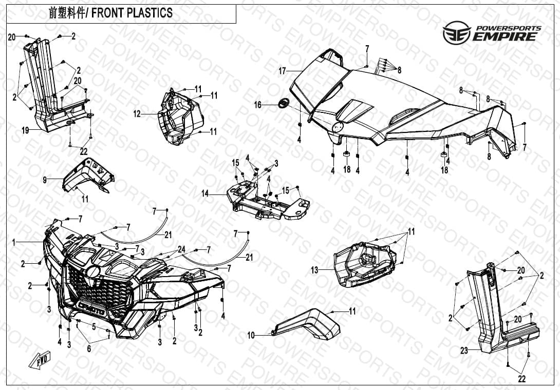 F04-1 — FRONT PLASTICS