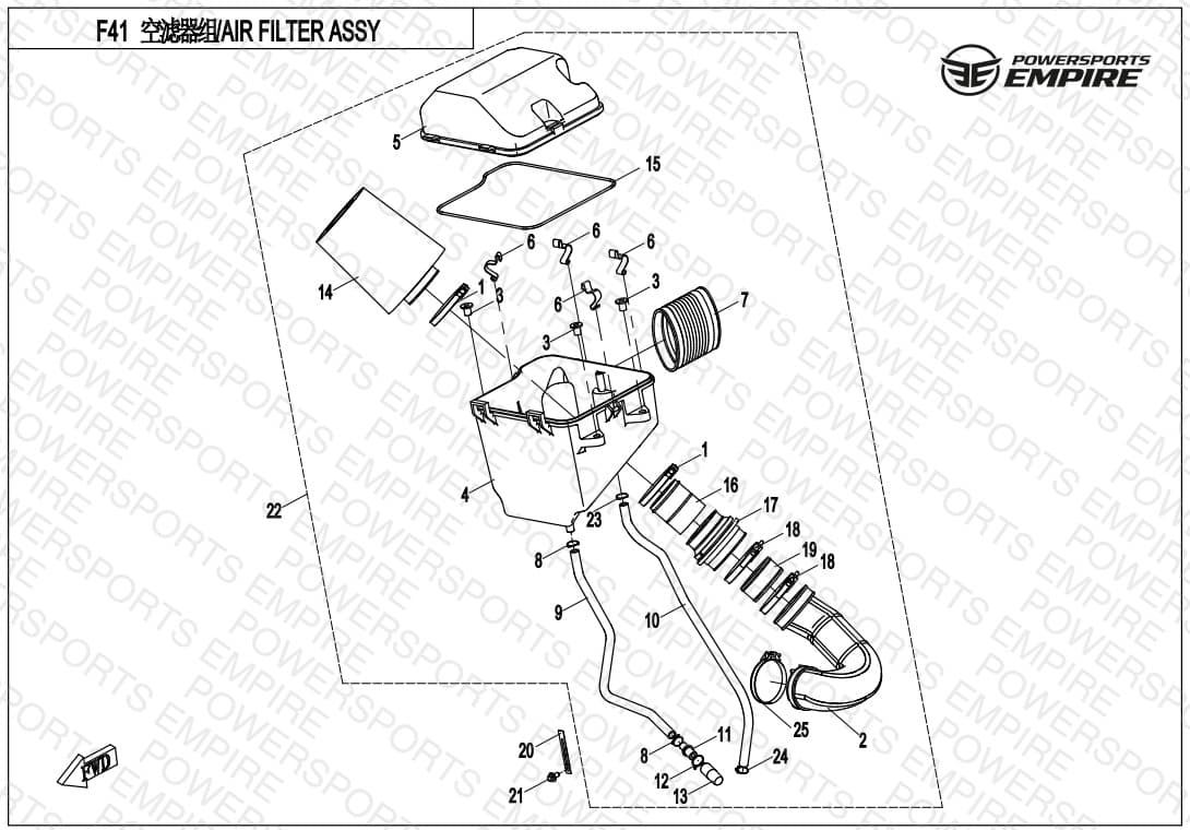 F41-V2 — AIR FILTER