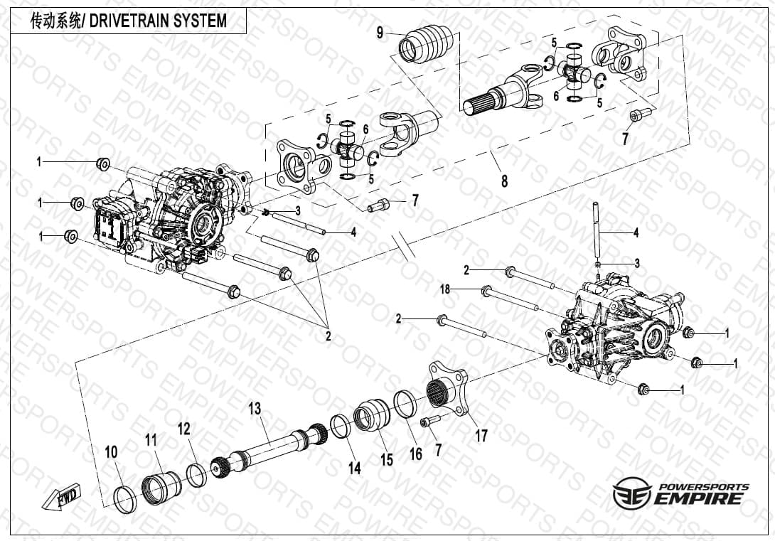 F30 — DRIVETRAIN SYSTEM