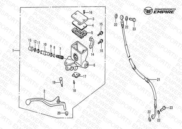 F07 — BRAKE PUMP CYLINDER