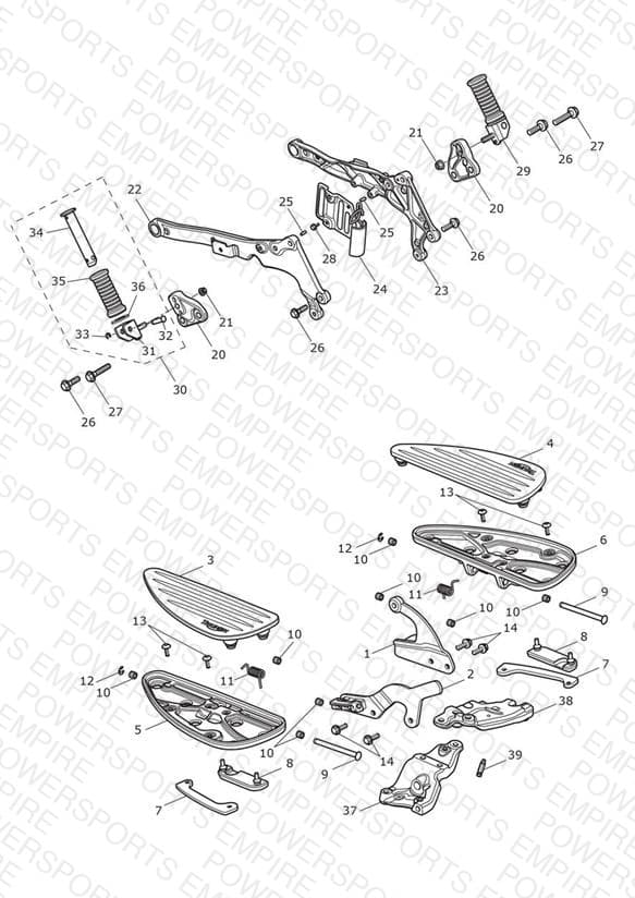 Footrestss & Mountings
