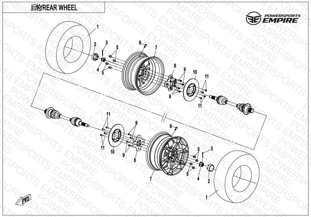 F11 — REAR WHEEL