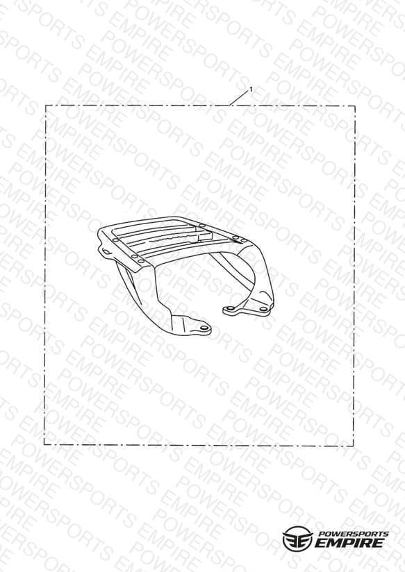 Top Rack Kit, Black