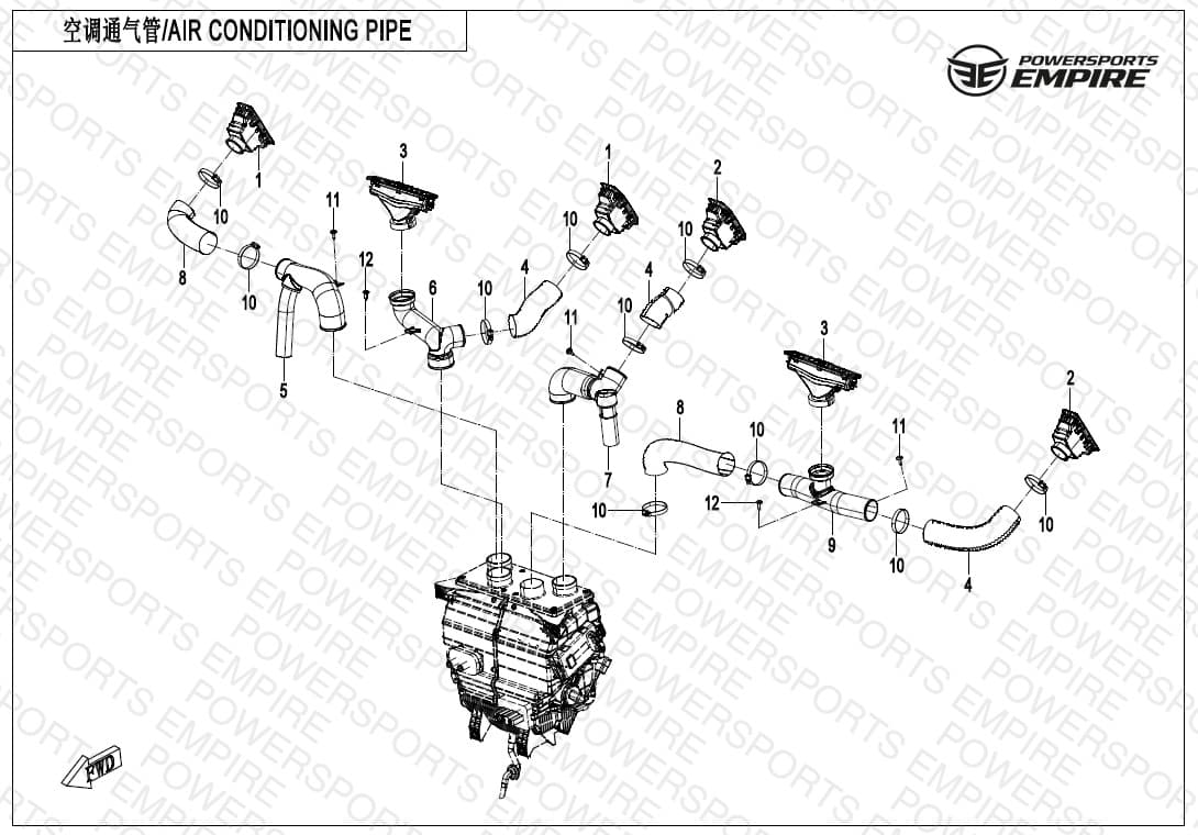 F35-2 — AIR CONDITIONING PIPE