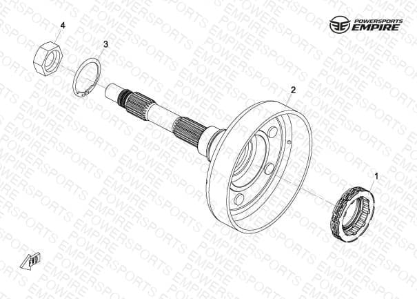 E20 — CLUTCH HOUSING ASSY