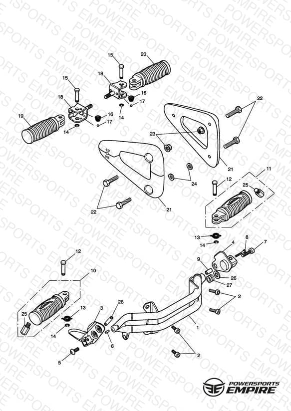 Footrests & Mountings