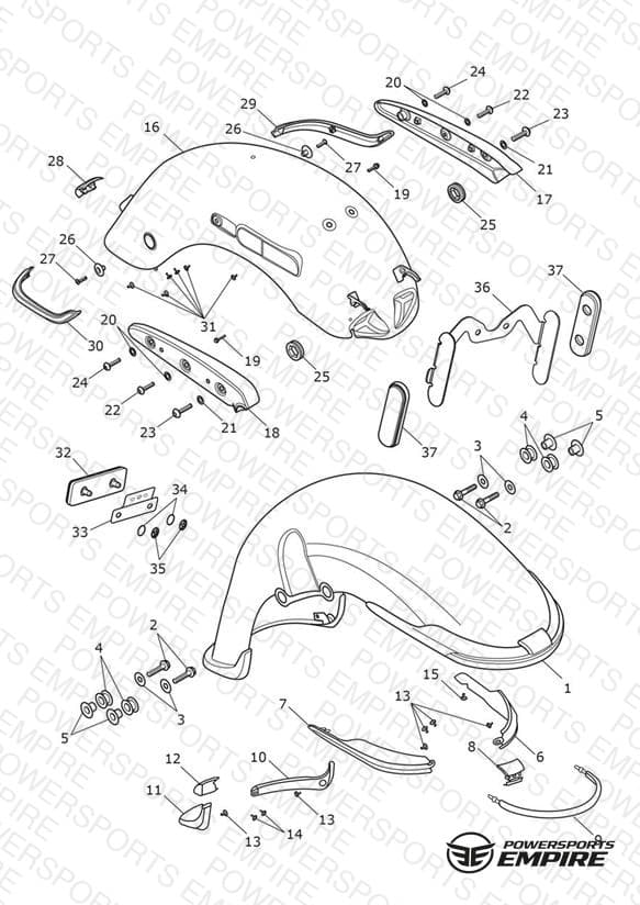 Mudguards - 738585 >