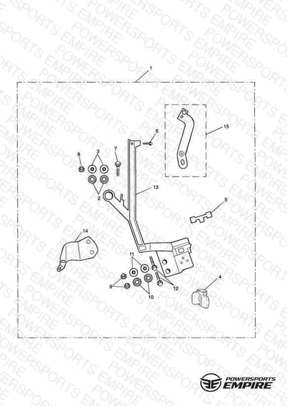 Pannier Rail, LH, Sub Assy