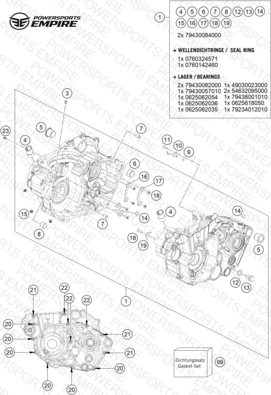 ENGINE CASE