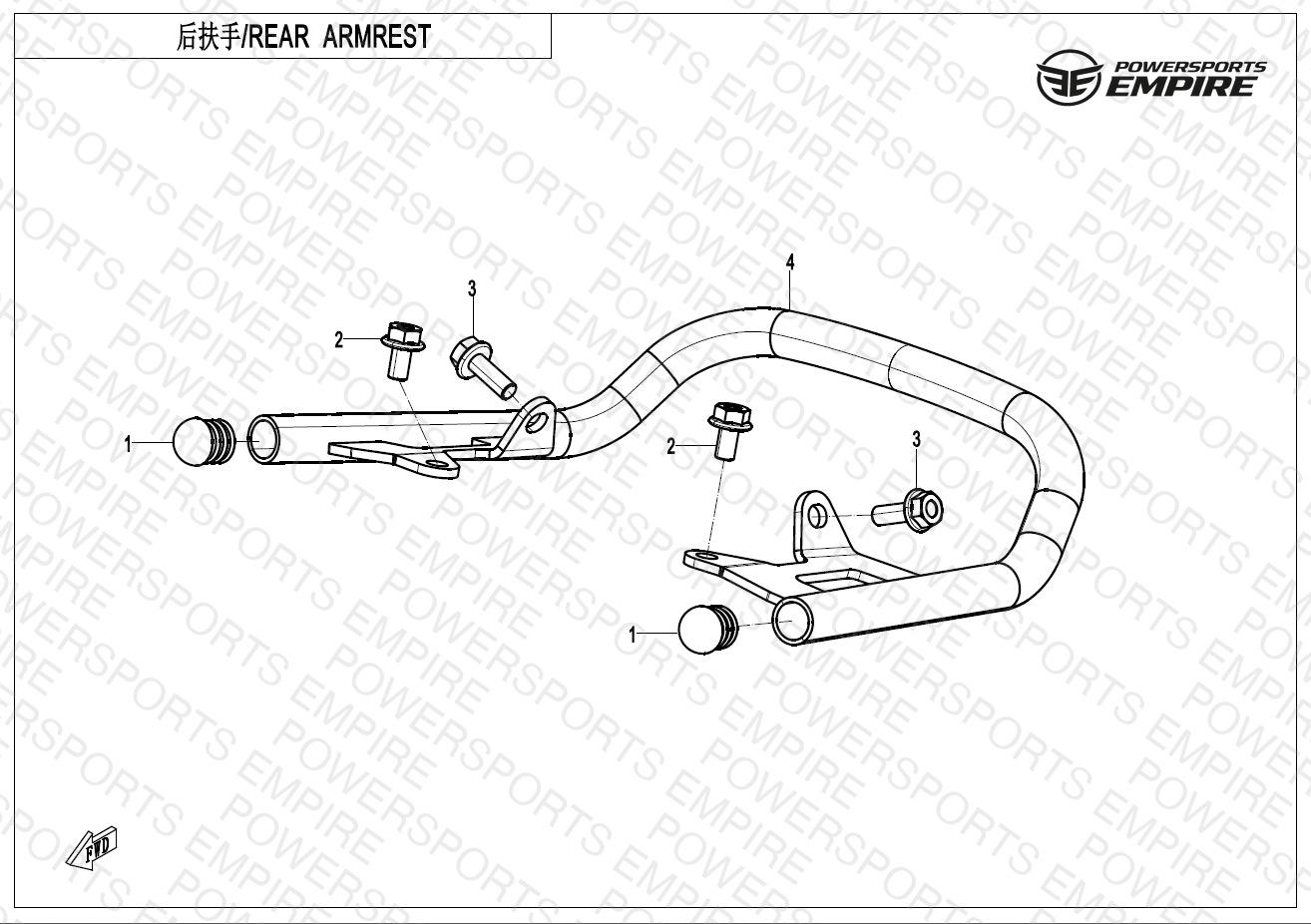 F14-2 — REAR ARMREST