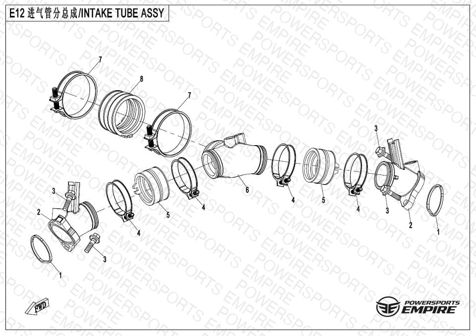 E12 — INTAKE MANIFOLD ASSY