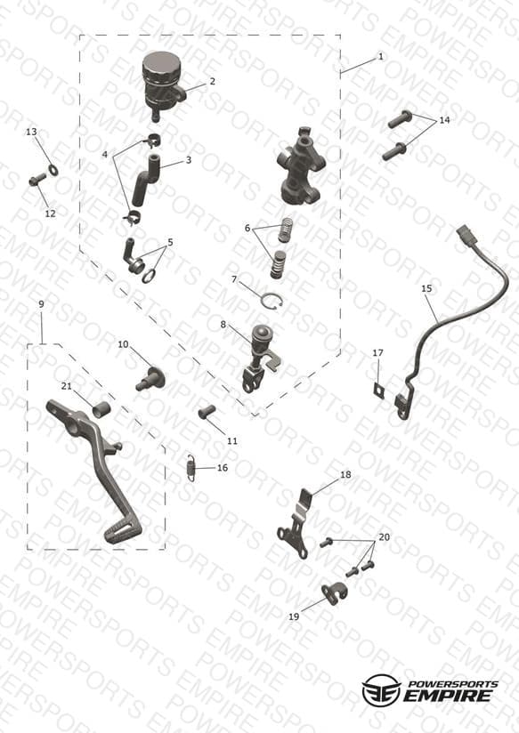 Rear Brake Master Cylinder